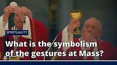 What is the symbolism of the gestures at Mass? | The Mass Explained