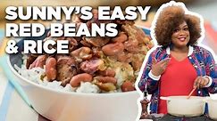 Sunny Anderson's Easy Red Beans and Rice | The Kitchen | Food Network