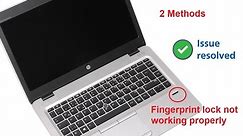 How to fix Fingerprint Sensor not working on HP laptop Finger Scanner | HP Laptop Fingerprint Driver