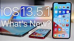 iOS 13.5.1 is Out! - What's New?