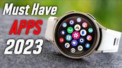 Must Have Apps For Samsung Galaxy Watch 2023!!