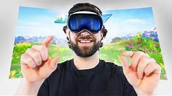 I Played FORTNITE on the Apple Vision Pro!