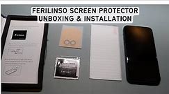 Ferilinso Screen Protector | Unboxing & Installation