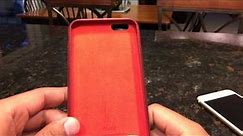 Apple Leather Case (PRODUCT)RED for iPhone 6 Plus: Experience Review 6.26.15 4K