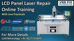 LCD Panel Repair Laser Training English | TV Panel Repair Laser Machine Training