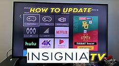 Insignia TV: How to Update