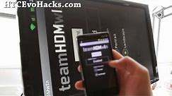 How to HDMI Mirroring on your HTC Evo 4G!