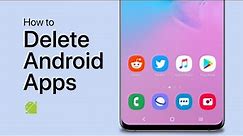 How To Delete Apps on Android - Tutorial