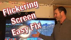 How To Fix a Flickering Screen 📺 on a Sony Bravia LCD TV