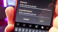 Set Up Custom Text Shortcuts on Your Android