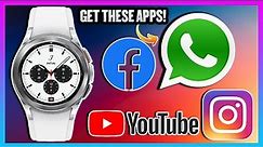How To Get Any App On Your Samsung Galaxy Watch 4 And Watch 4 Classic