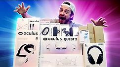 Meta Quest 2 Unboxing + Accessories - The Ultimate VR Bundle!