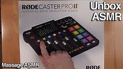 Unboxing ASMR - No Talking - ASMR Sounds - Rode Caster Pro 2