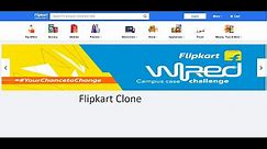Flipkart Website Clone Tutorial With HTML And CSS
