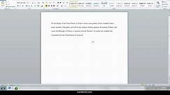 How to Double Space in Microsoft Word