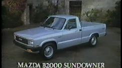 1982 Mazda B2000 Sundowner Truck Commerical