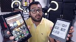 👊 ¿Comprar Kindle o Tablet para leer? 👉 comparativa con Kindle Fire HD 8