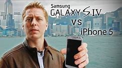 Samsung Galaxy S4 vs iPhone 5 Drop Test!