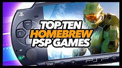 Top Ten Best PSP Homebrew Games
