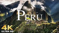 FLYING OVER Peru (4K UHD) - Relaxing Music Along With Beautiful Nature Videos(4K Video Ultra HD)