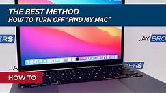 Best Method to Turn Off Find My Mac or Activation Lock on Apple MacBook Pro with T2 Security Chip