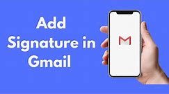 How to Add Signature in Gmail on iPhone (2021)
