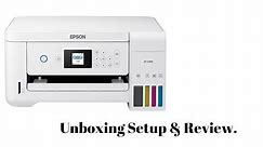 Epson ET 2760 - Unboxing, Setup & Review