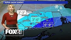 Connecticut Weather: SUPER SNOW SUNDAY in the forecast