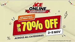 ACE Online Anniversary Sale