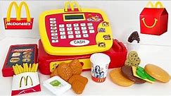 McDonalds Cash Register Toy | Pretend Play McDonald's Food Toy Set
