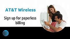 How to Sign up for Paperless Billing | AT&T Wireless