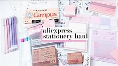 Aliexpress Stationery Haul