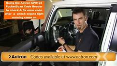 Actron cp9125 PocketScan Auto Code Reader Scanner - actron cp9125