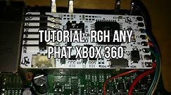 Tutorial How To RGH Any Phat Xbox 360 On Current Dash Reset Glitch Hack May 2013