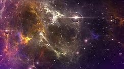Multicolor Space Galaxy ✦1-Hour Universe Wallpaper✦ Longest FREE Motion Background HD 4K 60fps