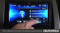 JVC KW-NT810HDT Car Stereo Display and Controls Demo | Crutchfield Video