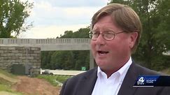 New pedestrian bridge over I-385 nears grand opening, how it will open doors for an Upstate city