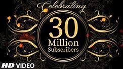 T-Series Celebrates 30 Million SUBSCRIBERS !!