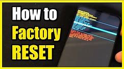 How to Factory Reset Moto G Stylus Phone (Hard Reset Tutorial)