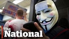Anonymous follows through on a threat