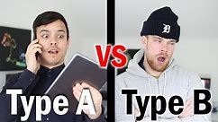 Type A vs. Type B Personalities