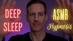ASMR Deep Sleep Hypnosis: Body Scan, Sleep Energy, Male Voice, Hand Movements, Soft-Spoken