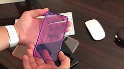 Shamo's iPhone X Purple TPU Case