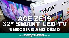 ACE Ze19 32-inch Smart LED TV Unboxing and Demo Video