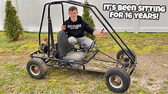 Picking up a FREE Go Kart! The Perfect Quick Restore Candidate!