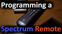 Programming Your Spectrum Cable Remote