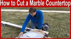 How to Cut a Marble Countertop
