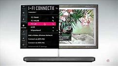 How to connect and setup your LG Smart TV to a home wireless/wired network