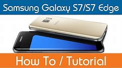How To Access The User Manual - Samsung Galaxy S7
