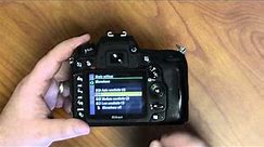 Nikon D7000 Basics